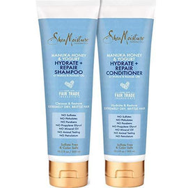 Shampoo & Conditioner Set, Restore Extremely Dry, Brittle Hair, 10.3 fl oz,SheaMoisture,OxKom