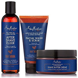Shea Butter After Shave Elixir | African Black Soap & Shea Butter Facial Wash &,SheaMoisture,OxKom