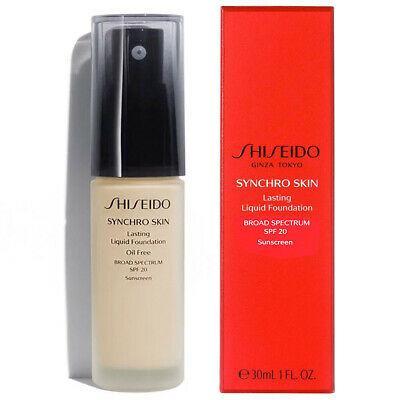 Shiseido Synchro Skin Fndn 1.0 Oz Golden Lasting Liquid (2) Oilfree,SHISEIDO,OxKom
