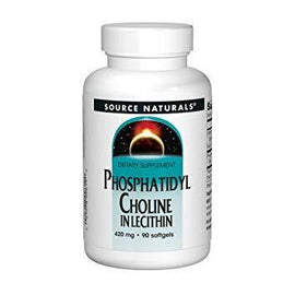 Source Naturals Phosphatidyl Choline 420 mg 90 Softgel,Source Naturals,OxKom