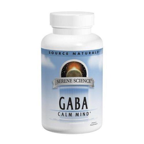 Source Naturals Serene Science® GABA 750 mg 90 Capsule,Source Naturals,OxKom