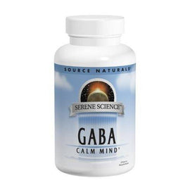 Source Naturals Serene Science® GABA 750 mg 90 Capsule,Source Naturals,OxKom