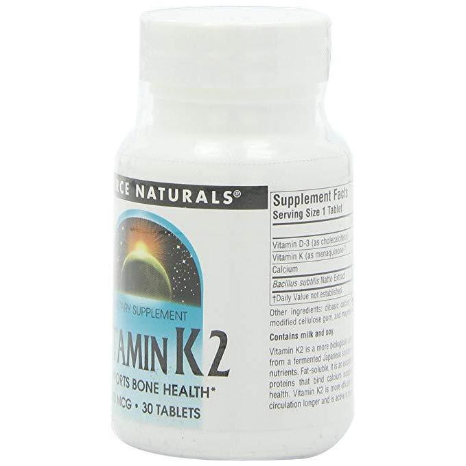 Source Naturals Vitamin K2 100 mcg 30 Tablet,Source Naturals,OxKom