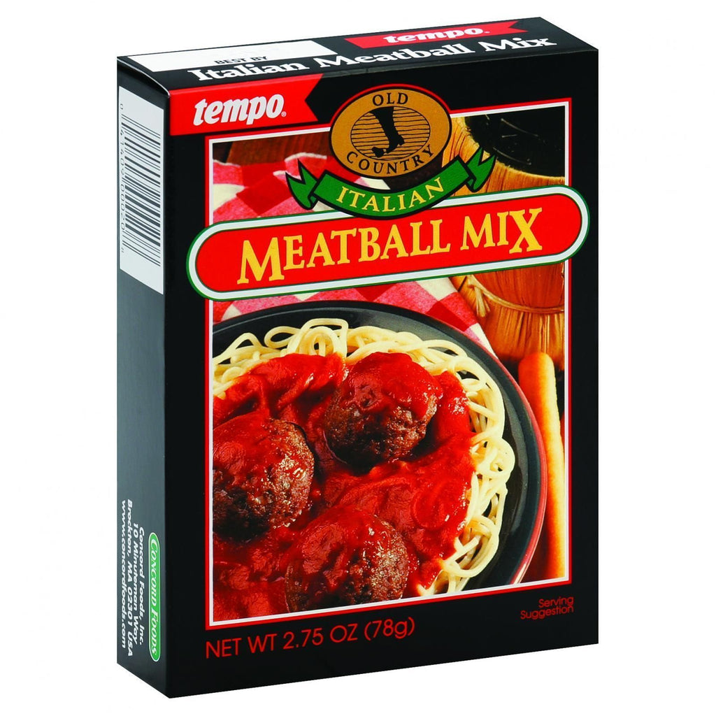 Tempo Old Country Meatball Mix - Italian - 2.75 oz -,TEMPO,OxKom