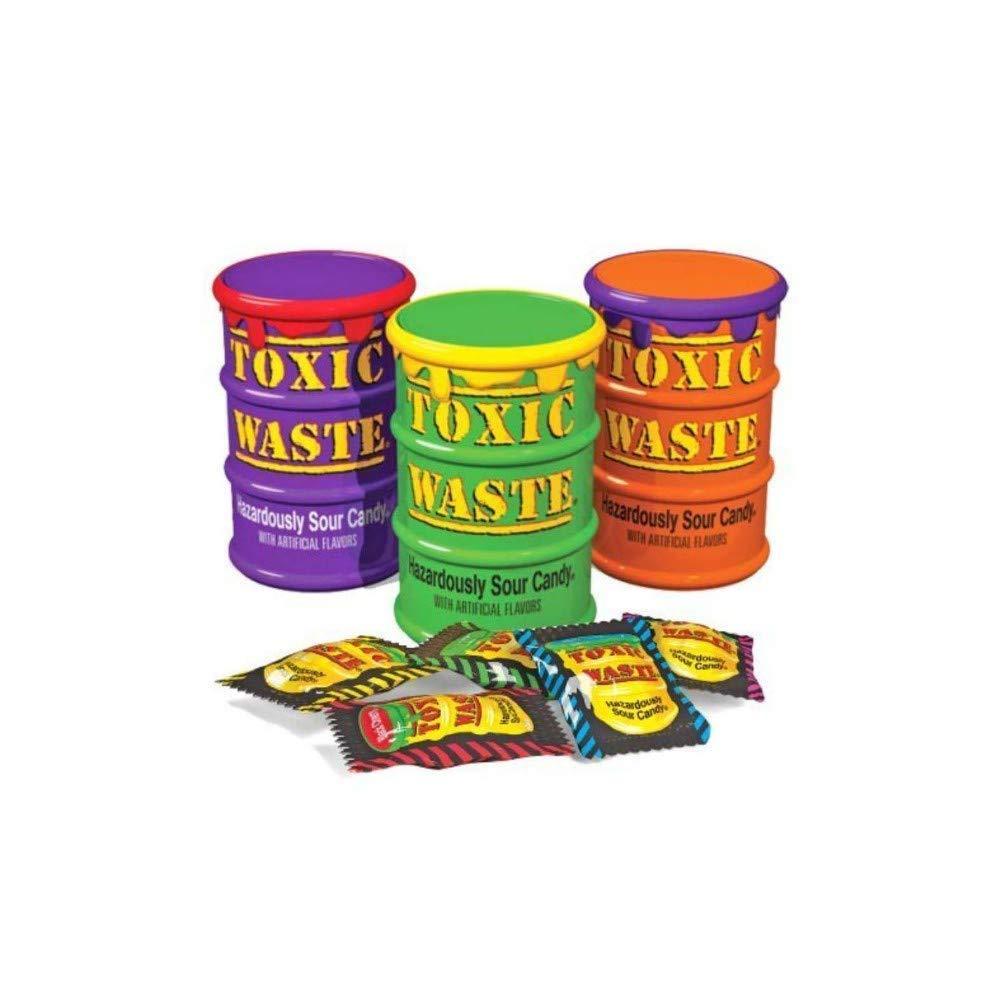 Toxic Waste 1.7 Oz S.E. Colored Drums,Candy Dynamics,OxKom