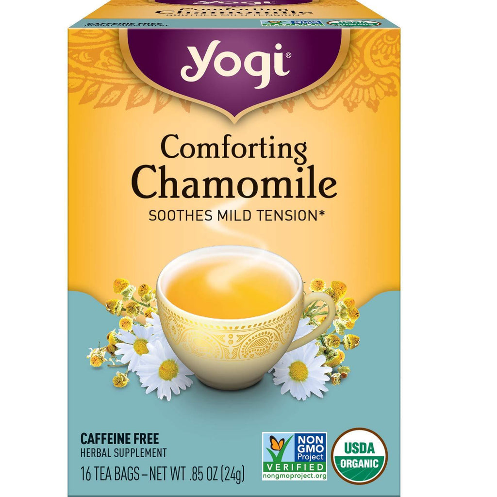 Yogi Tea Comforting Chamomile - Caffeine Free - 16 Tea Bags,YOGI TEAS,OxKom
